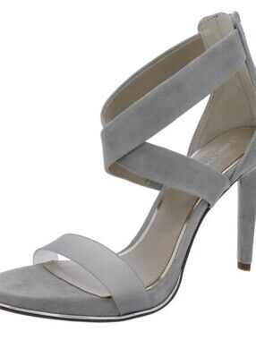 KENNETH COLE Gray Suede Stiletto Pumps Size 8 Brooke Collection NEW $139 msrp